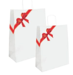 SACO KRAFT BRANCO - BOW