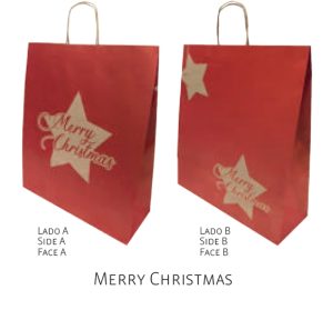 SACO NATAL - MERRY CHRISTMAS